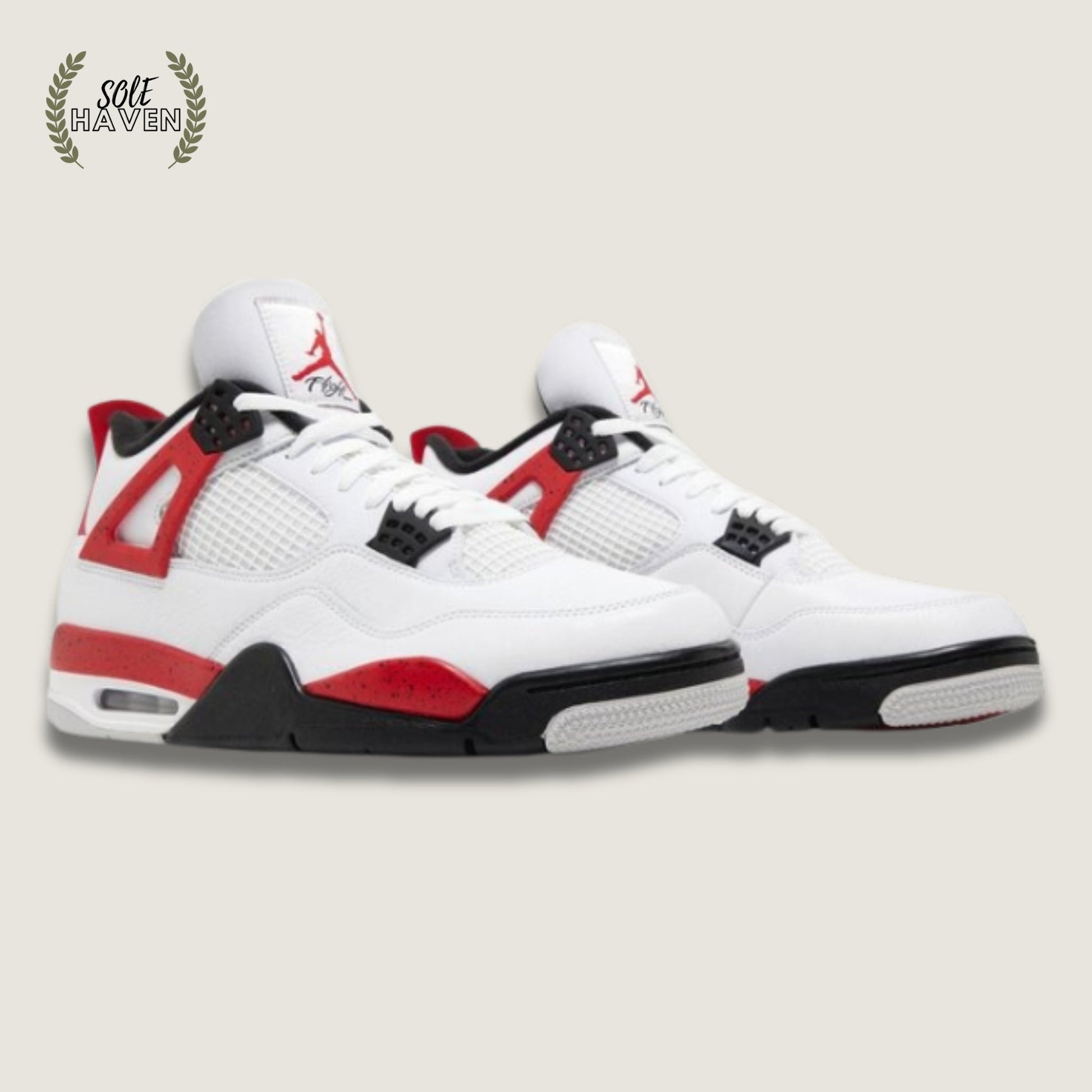 Air Jordan 4 Retro 'Red Cement' - Sole HavenShoesJordan