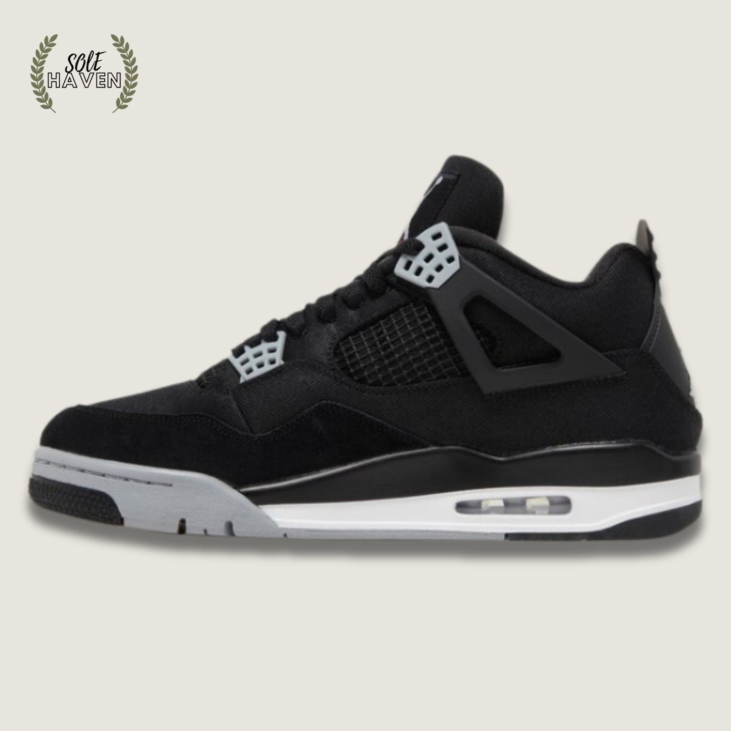 Air Jordan 4 Retro SE 'Black Canvas' - Sole HavenShoesJordan