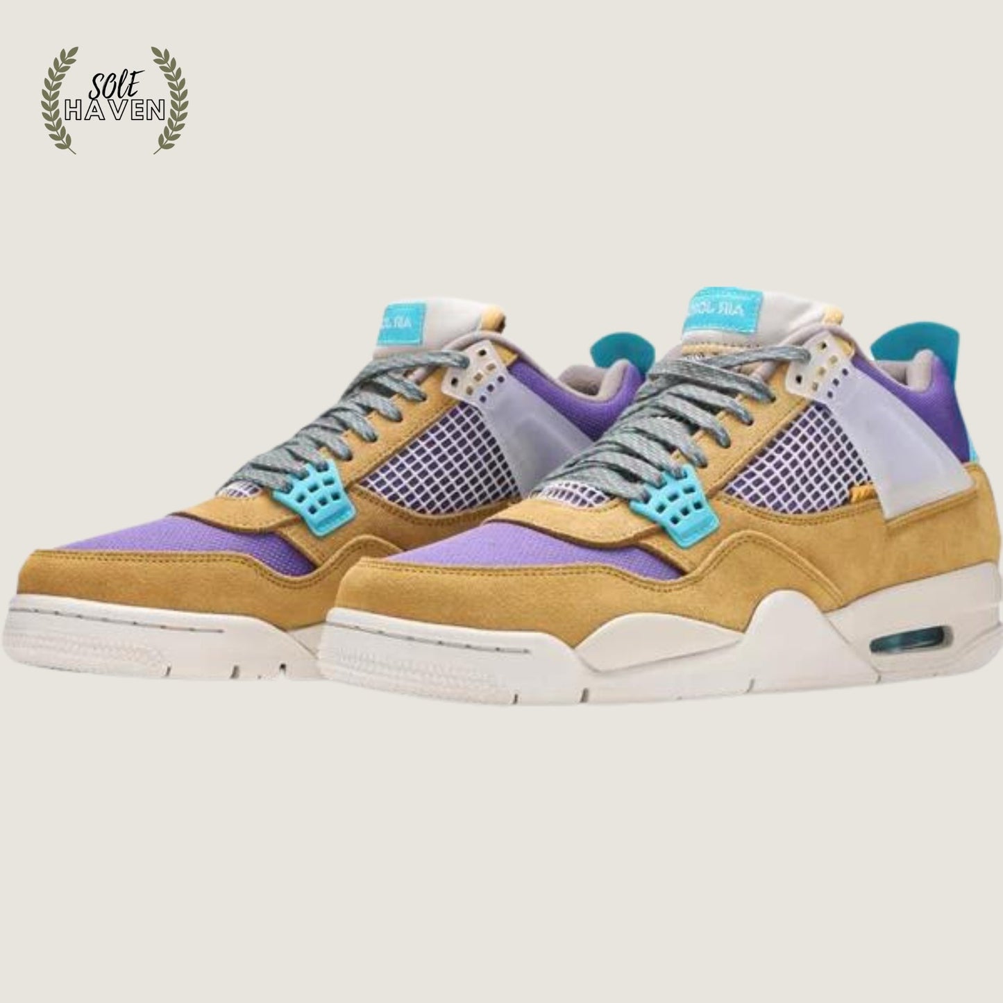 Air Jordan 4 Retro SP Union Desert Moss - Sole HavenShoesNike