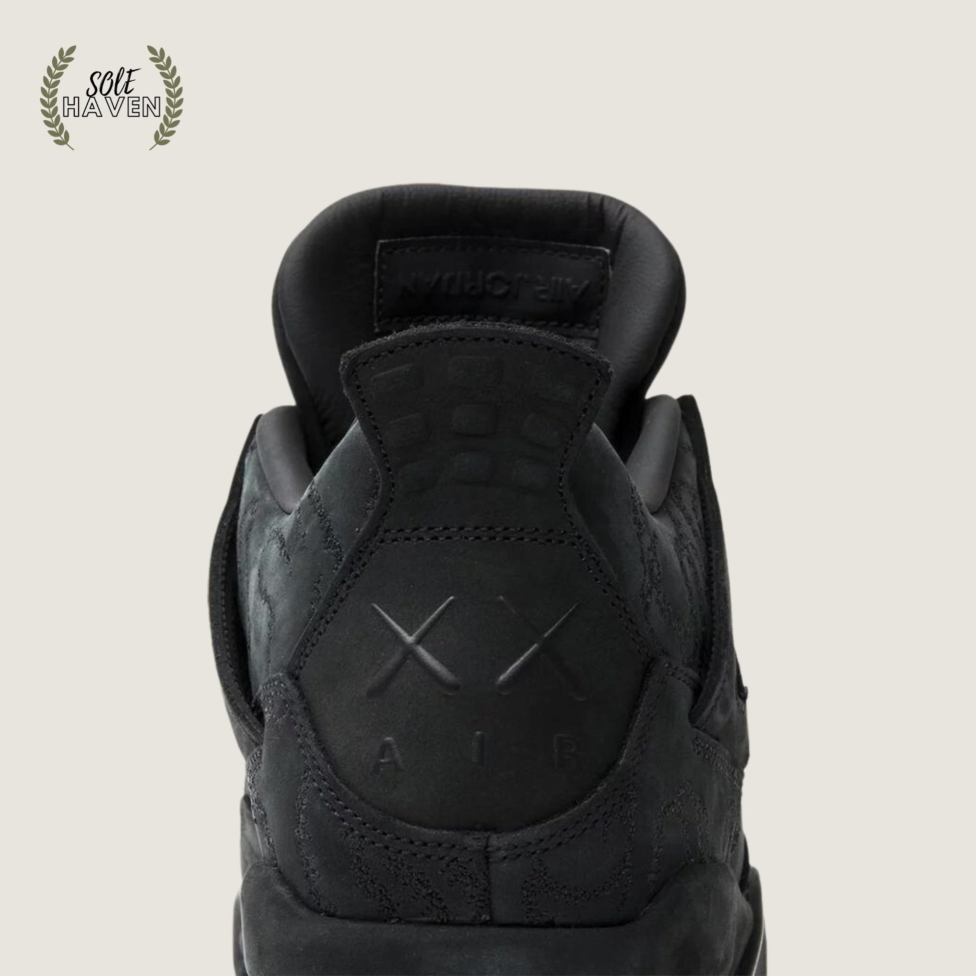 Air Jordan 4 X KAWS Retro 'Black' - Sole HavenShoesNike