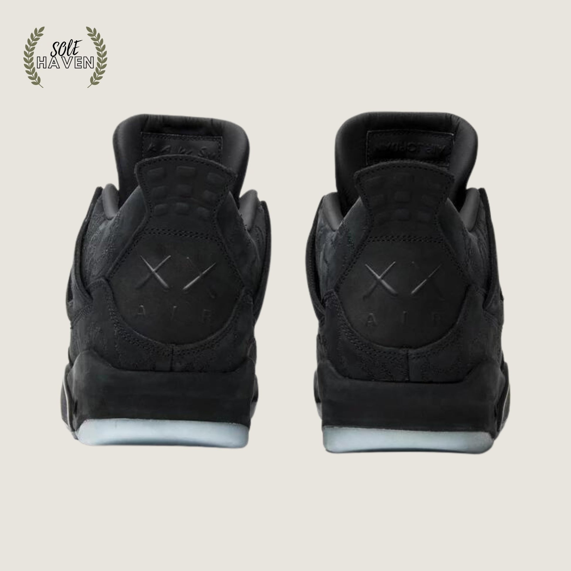 Air Jordan 4 X KAWS Retro 'Black' - Sole HavenShoesNike