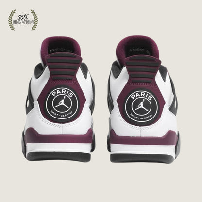 Air Jordan 4 X Paris Saint-Germain Retro 'Bordeaux' - Sole HavenShoesNike