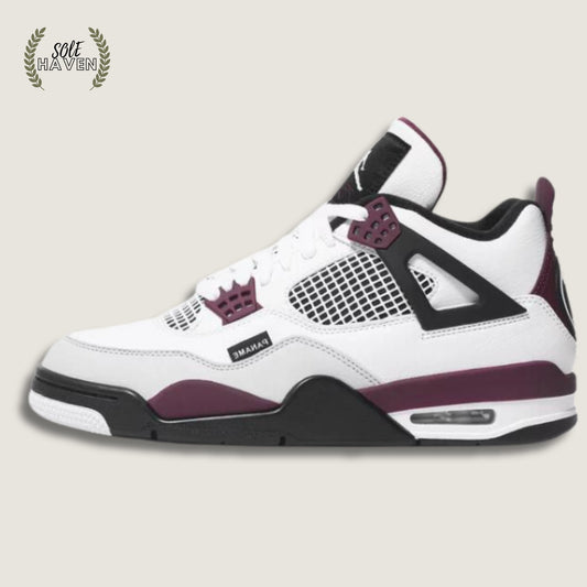 Air Jordan 4 X Paris Saint-Germain Retro 'Bordeaux' - Sole HavenShoesNike