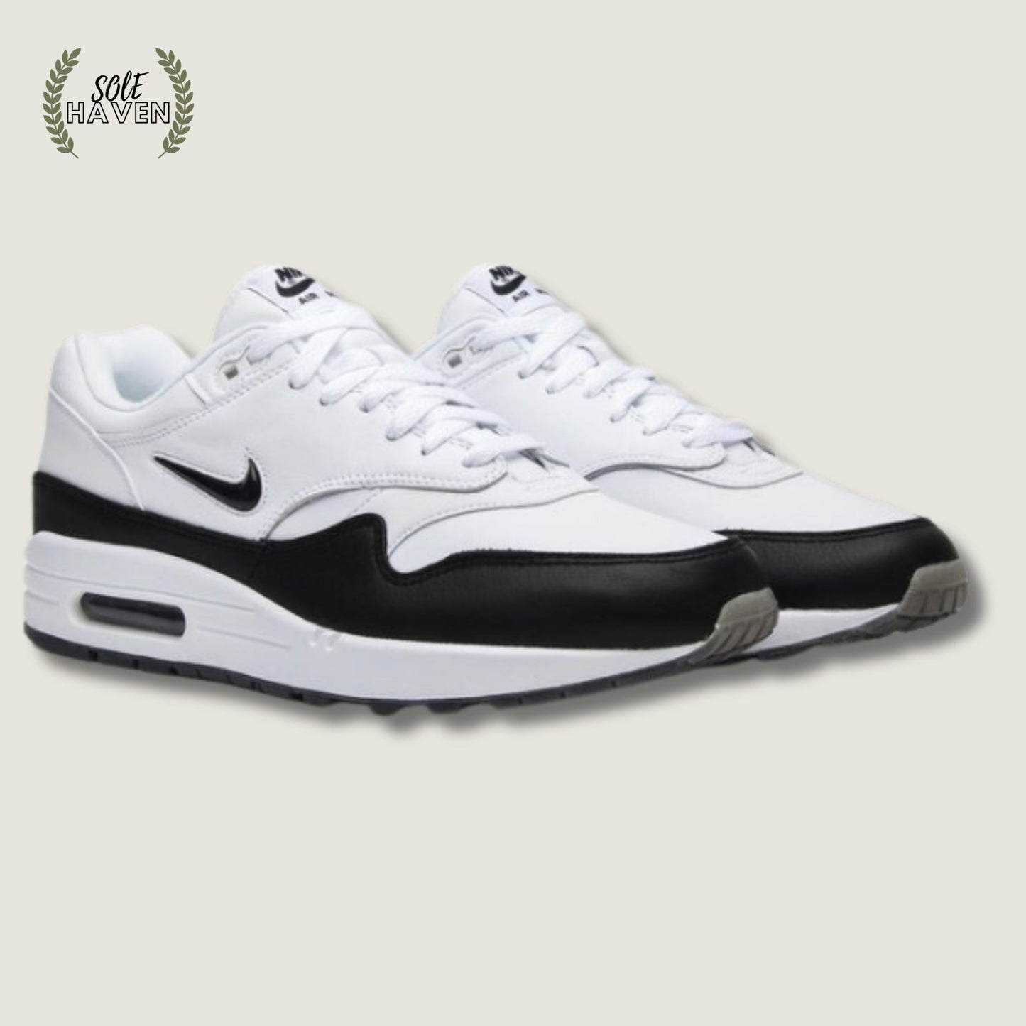 Air Max 1 Premium SC Jewel 'Black Swoosh' - Sole HavenNike