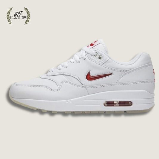 Air Max 1 Premium SC Jewel 'White Red' - Sole HavenNike