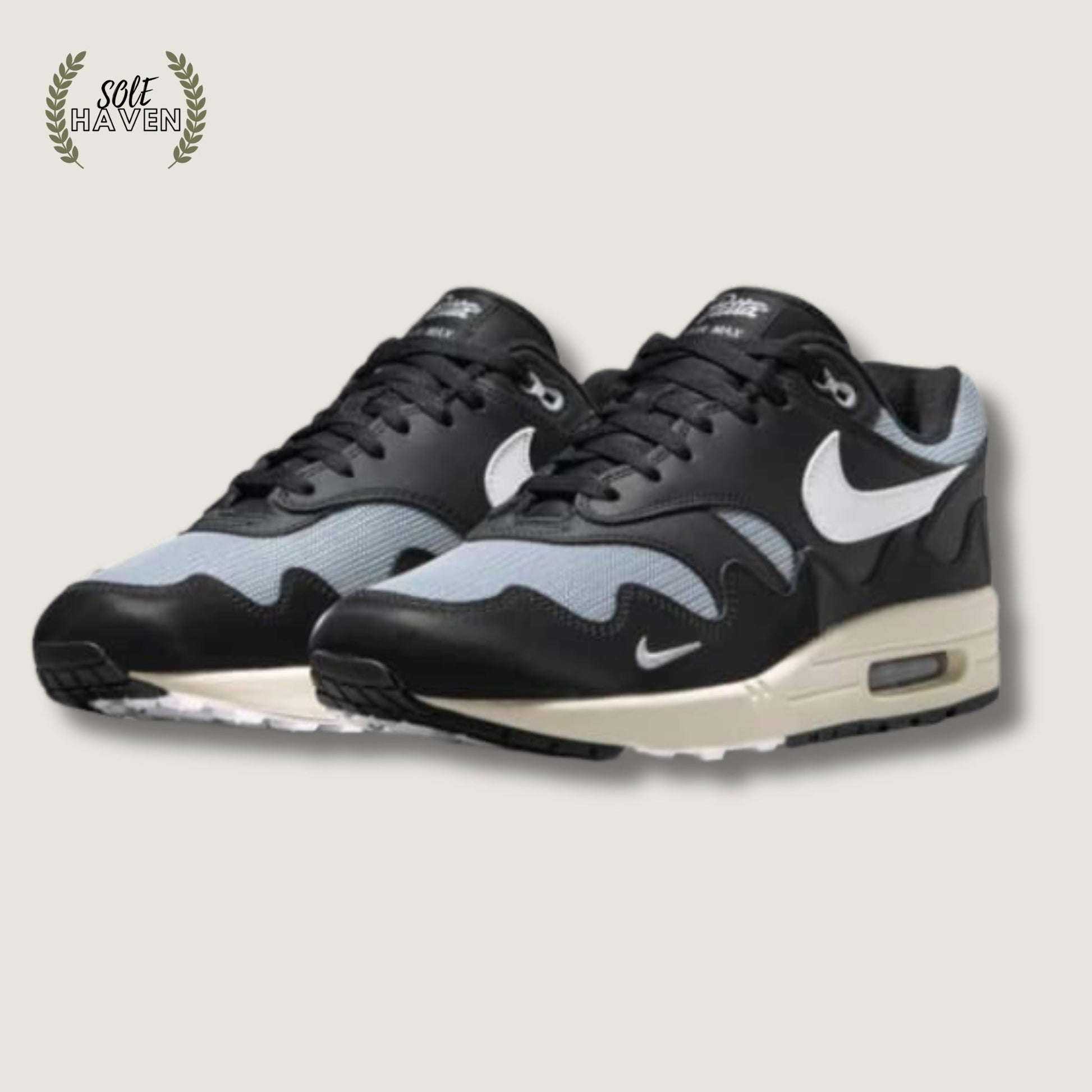 Air Max 1 x Patta 'Waves Black' - Sole HavenNike