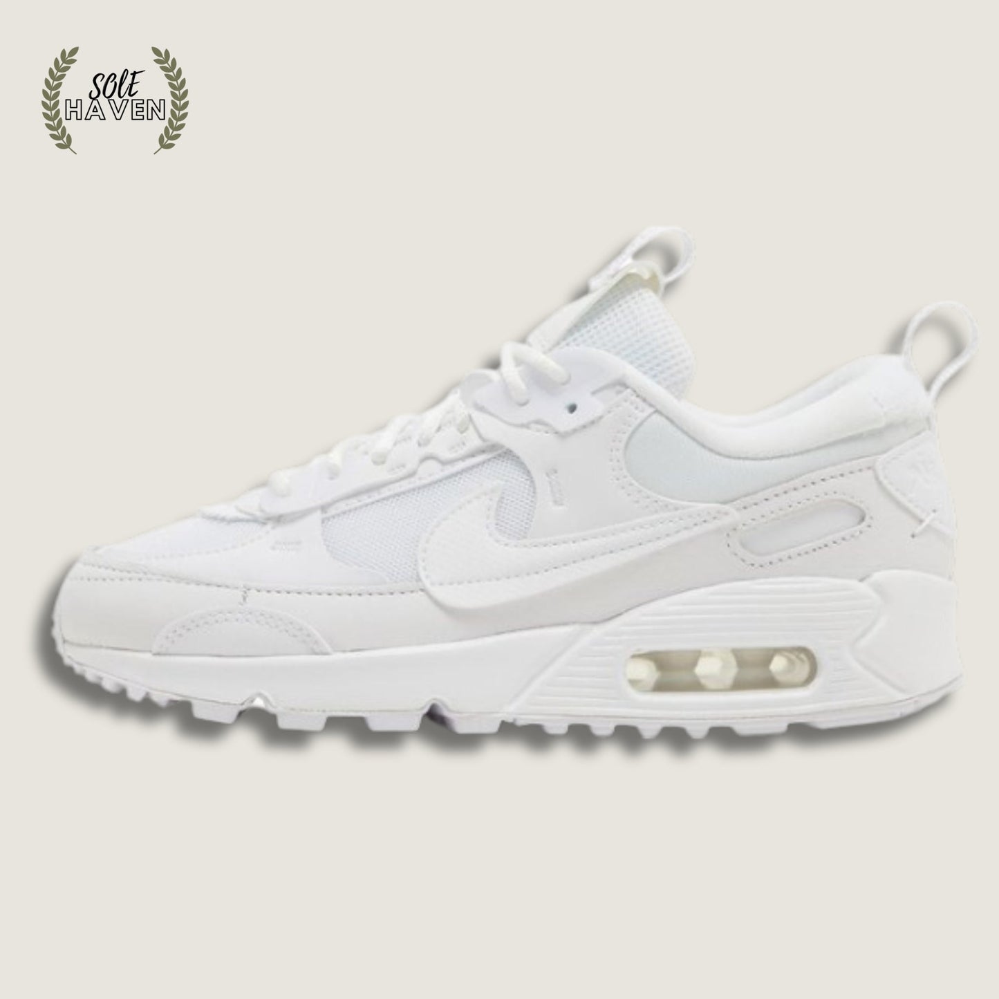 Air Max 90 Futura 'Triple White' - Sole HavenShoesNike