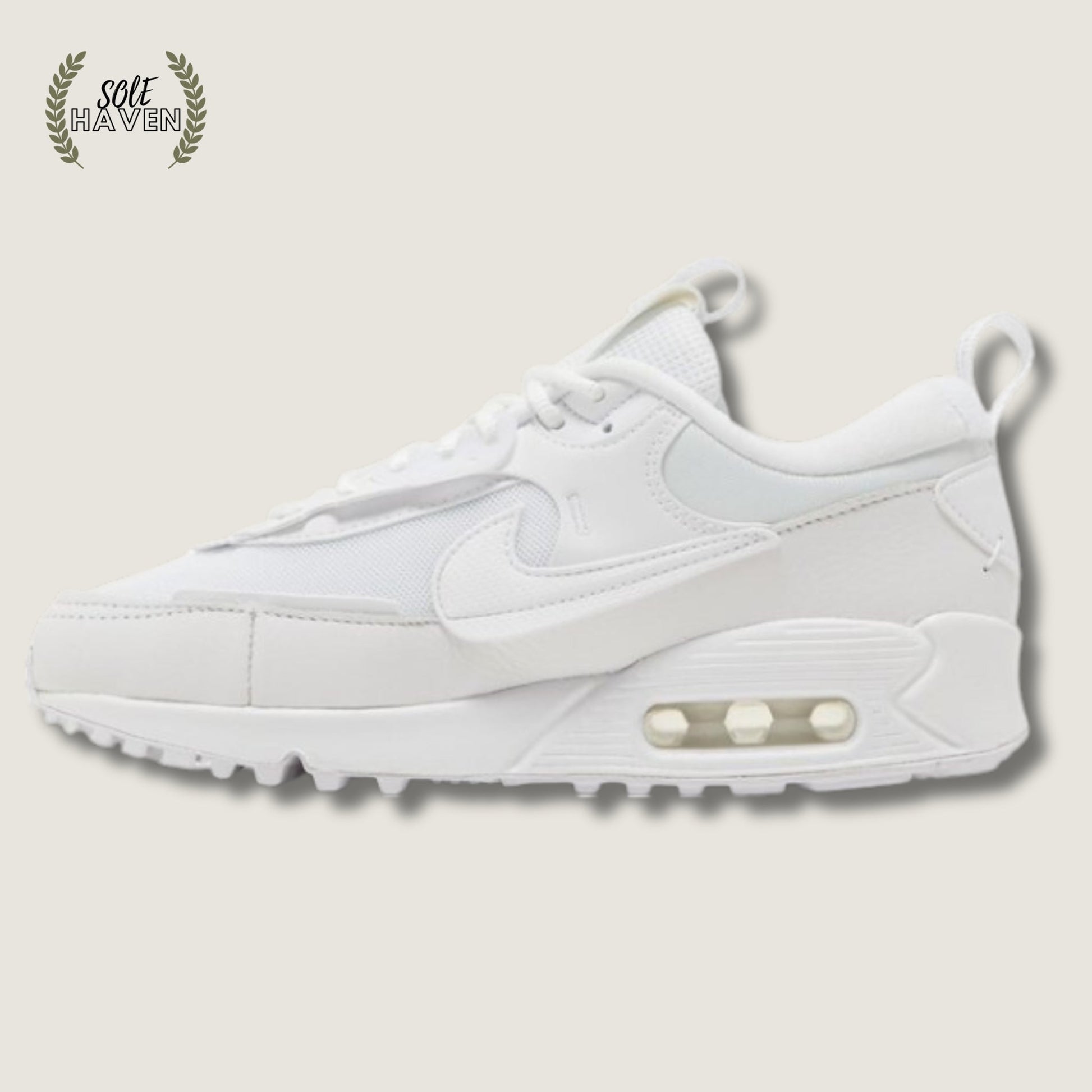 Air Max 90 Futura 'Triple White' - Sole HavenShoesNike