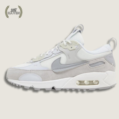 Air Max 90 Futura 'White Pure Platinum' - Sole HavenShoesNike