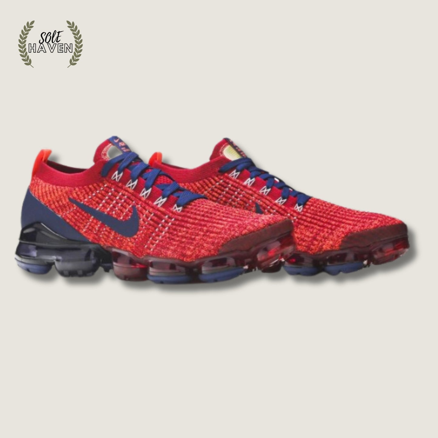 Air VaporMax Flyknit 3 'Noble Red' - Sole HavenShoesNike