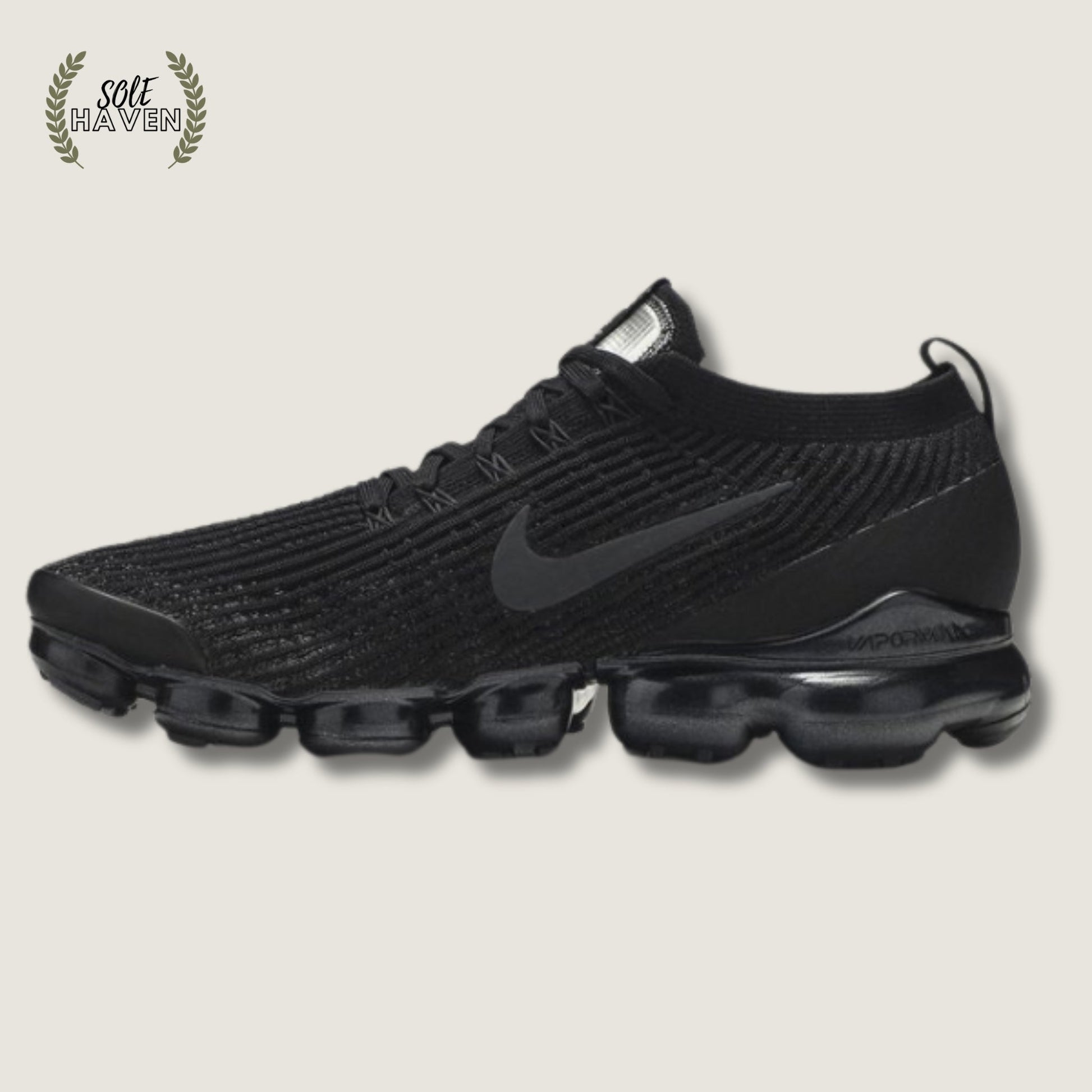 Air VaporMax Flyknit 3 'Triple Black' - Sole HavenShoesNike