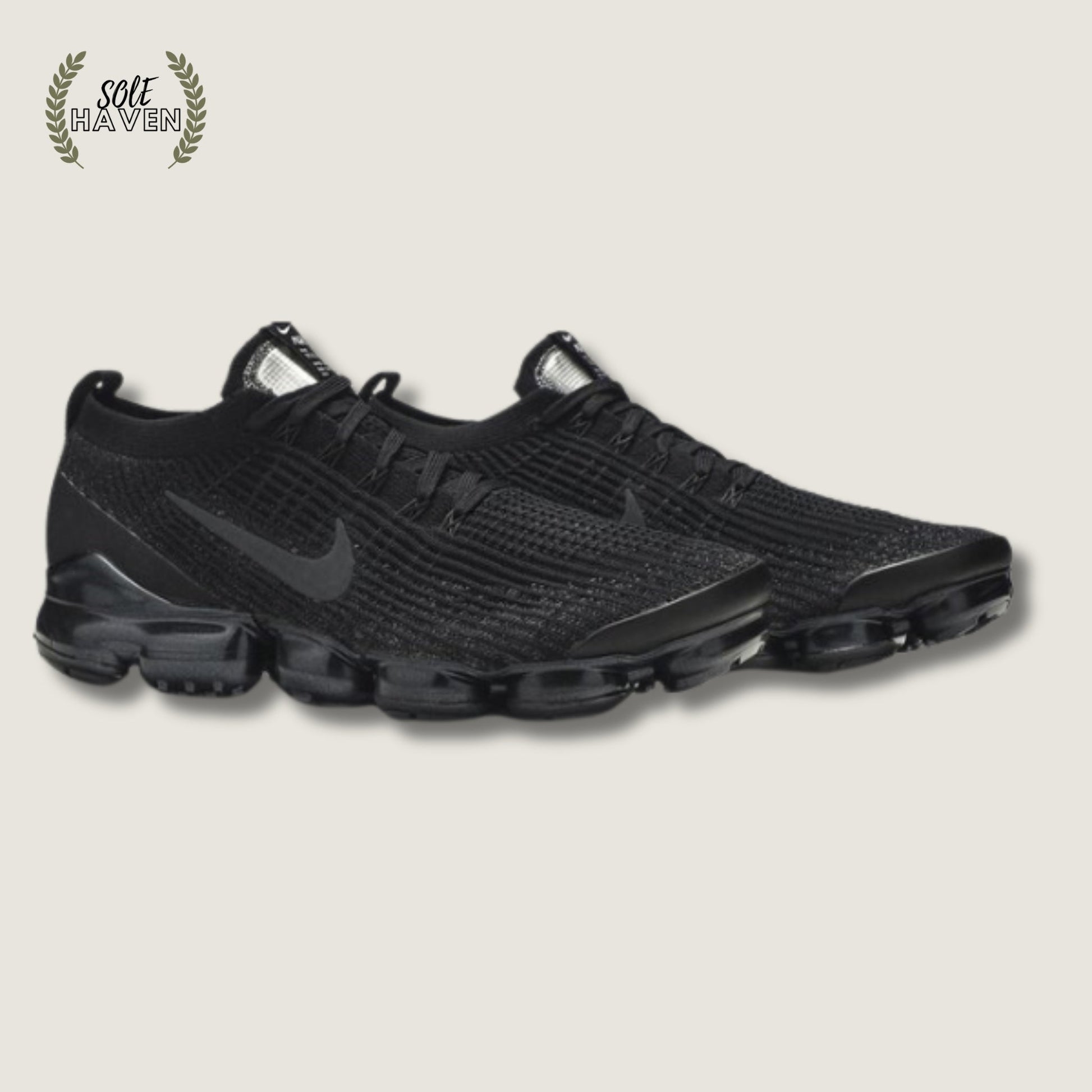 Air VaporMax Flyknit 3 'Triple Black' - Sole HavenShoesNike