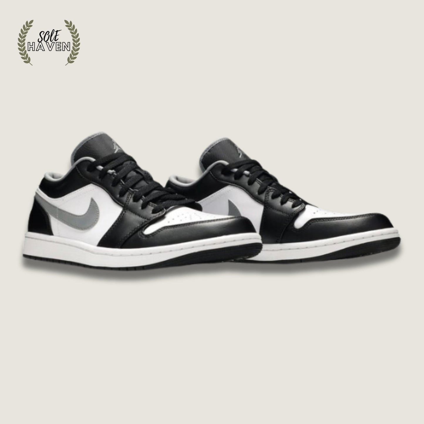 AJ1 Low 'Black Medium Grey' - Sole HavenShoesNike