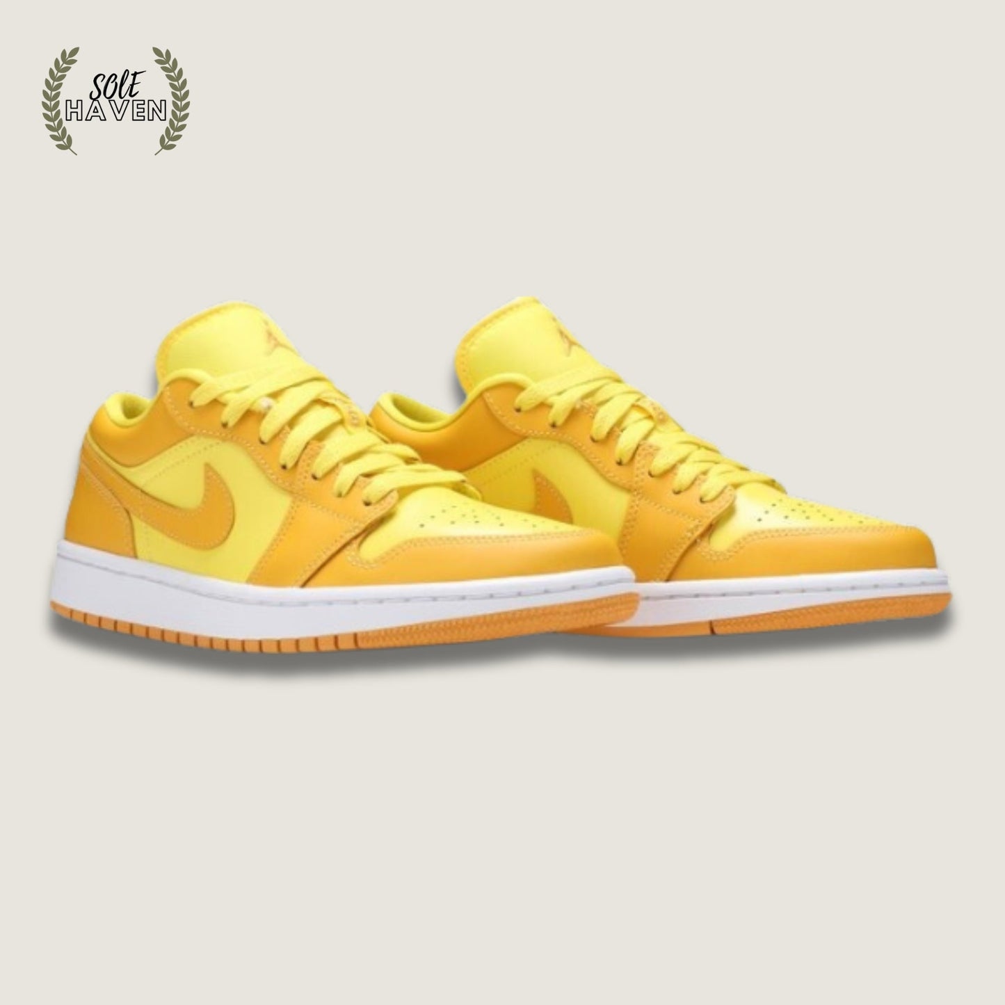 AJ1 Low 'Yellow Strike' - Sole HavenShoesNike