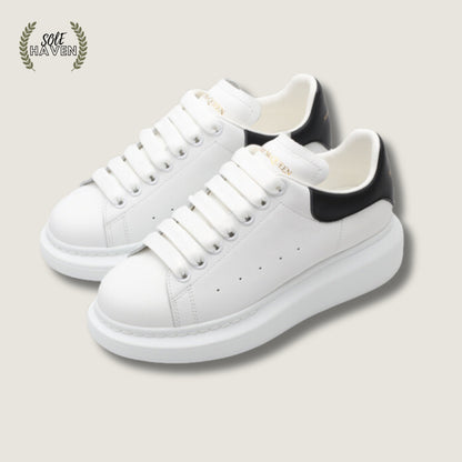 Alexander McQueen Oversized Sneaker 'White Black' 553680 - Sole HavenShoesAlexander McQueen