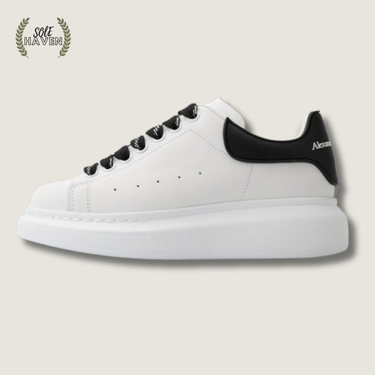 Alexander McQueen Oversized Sneaker 'White Black' 625156 - Sole HavenShoesAlexander McQueen