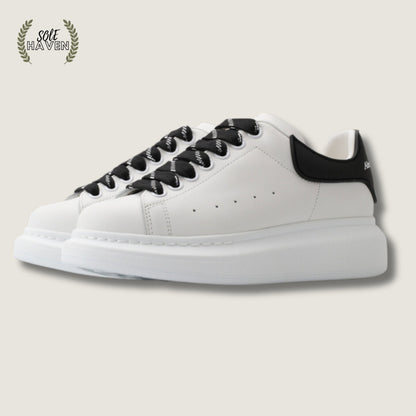 Alexander McQueen Oversized Sneaker 'White Black' 625156 - Sole HavenShoesAlexander McQueen