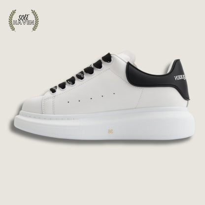 Alexander McQueen Oversized Sneaker 'White Black' 625156 - Sole HavenShoesAlexander McQueen