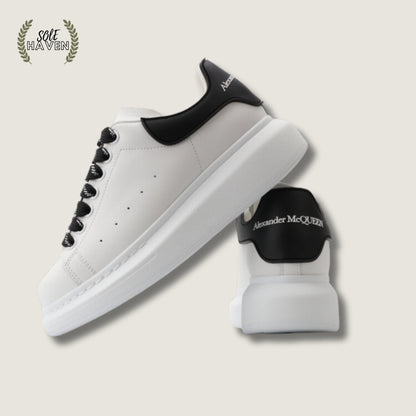 Alexander McQueen Oversized Sneaker 'White Black' 625156 - Sole HavenShoesAlexander McQueen