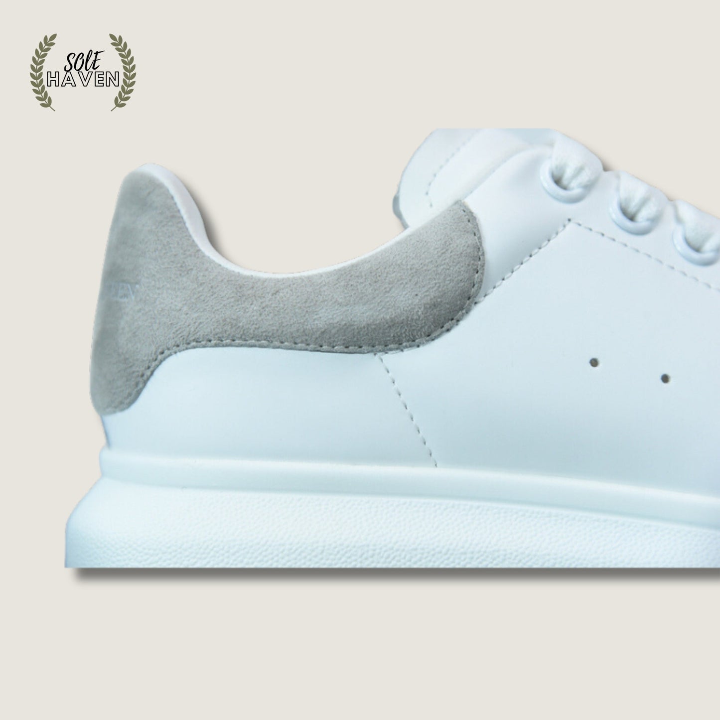 Alexander McQueen Oversized Sneaker 'White Grey' - Sole HavenShoesAlexander McQueen