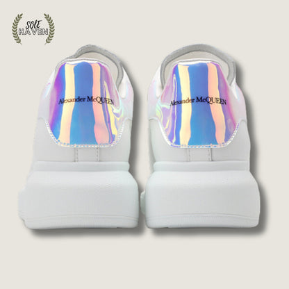 Alexander McQueen Oversized Sneaker 'White Iridescent' - Sole HavenShoesAlexander McQueen