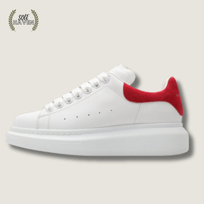 Alexander McQueen Oversized Sneaker 'White Lust Red' 553680 - Sole HavenShoesAlexander McQueen