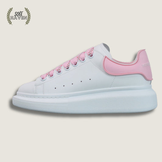 Alexander McQueen Oversized Sneaker 'White Pink' 553680 - Sole HavenShoesAlexander McQueen