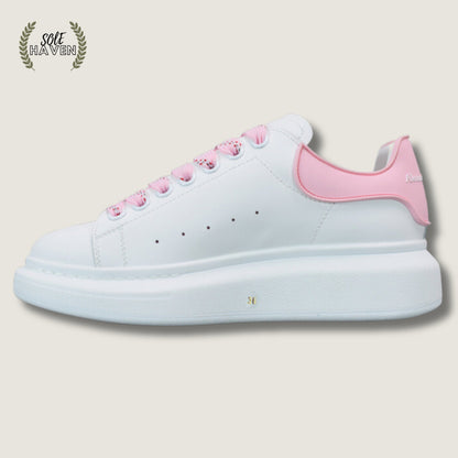 Alexander McQueen Oversized Sneaker 'White Pink' 553680 - Sole HavenShoesAlexander McQueen