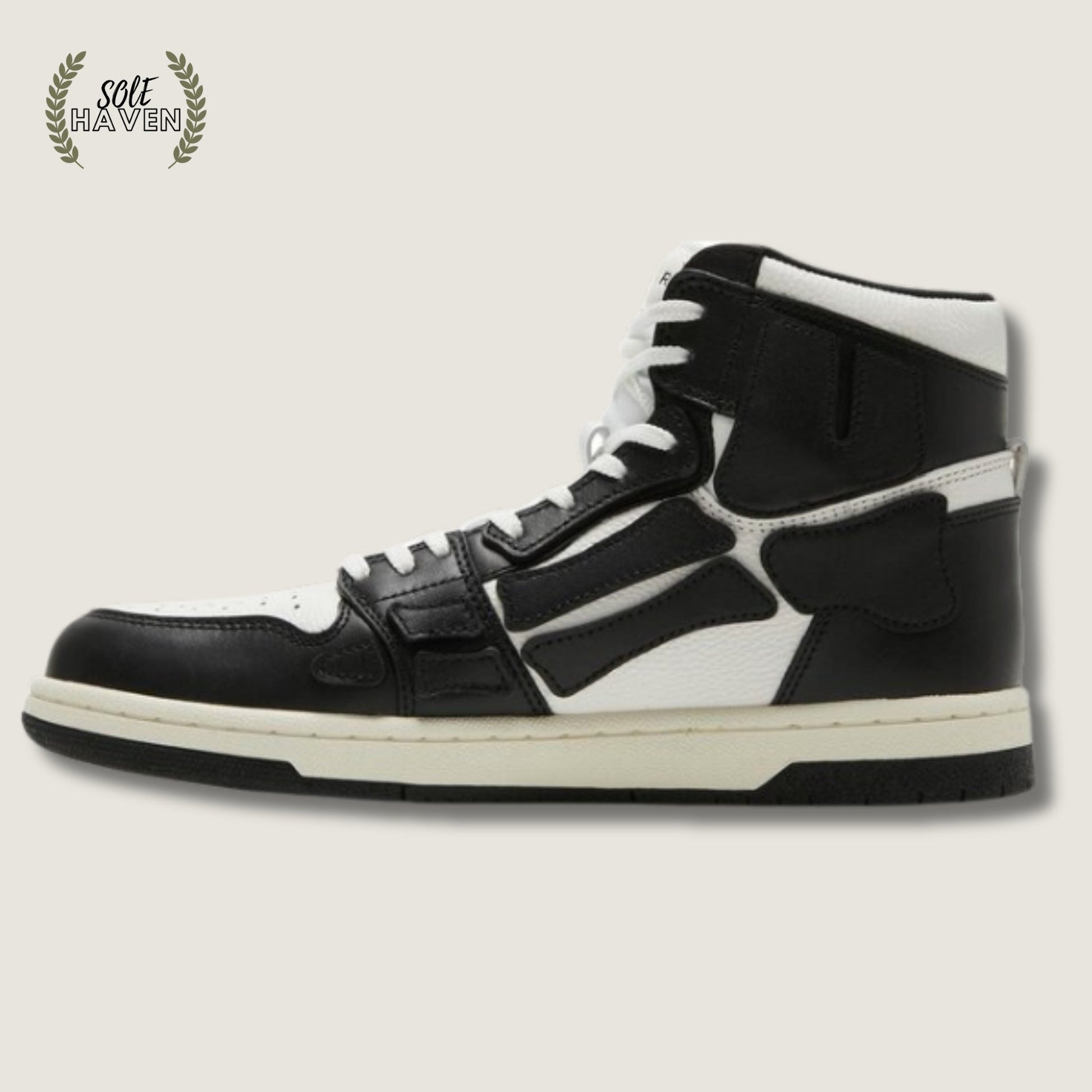 Amiri Skel Top High 'White Black' - Sole HavenShoesAmiri