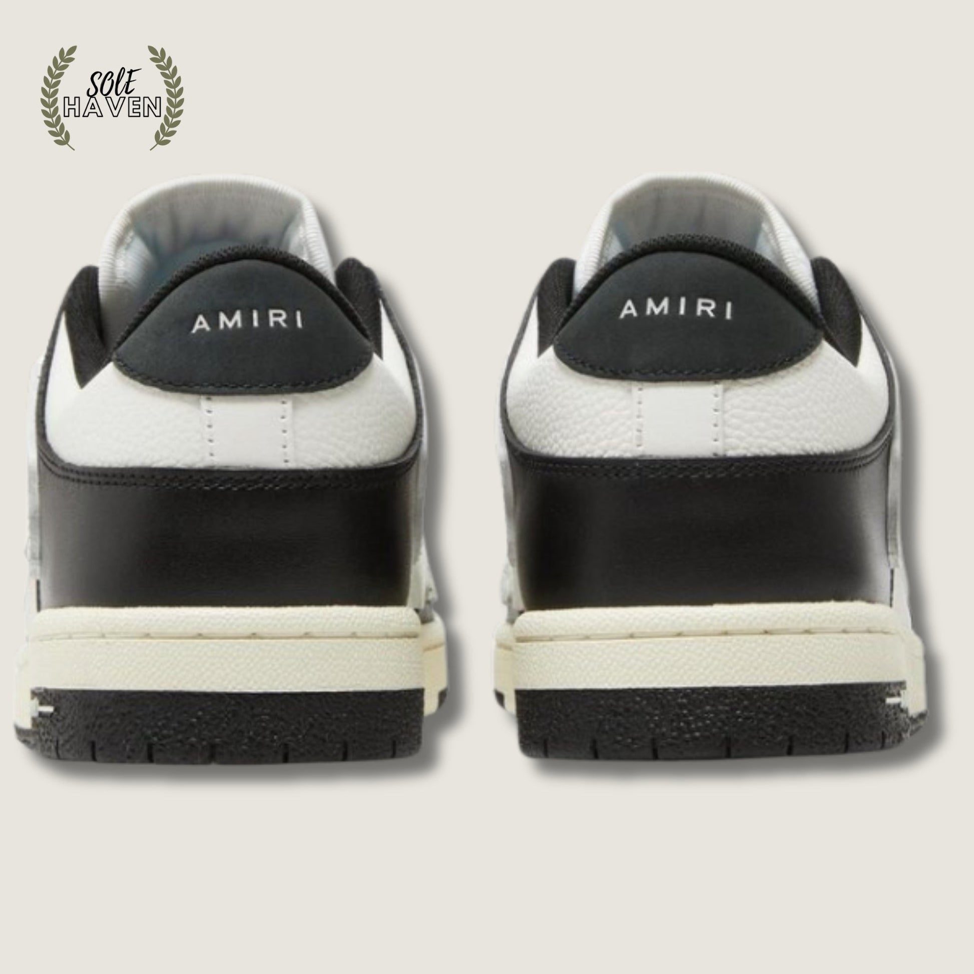 Amiri Skel Top Low 'Black White' - Sole HavenShoesAmiri