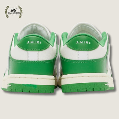 Amiri Skel Top Low 'Green White' - Sole HavenShoesAmiri