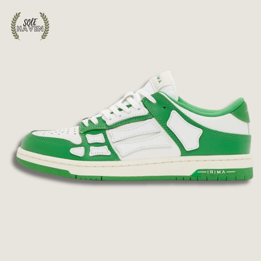 Amiri Skel Top Low 'Green White' - Sole HavenShoesAmiri