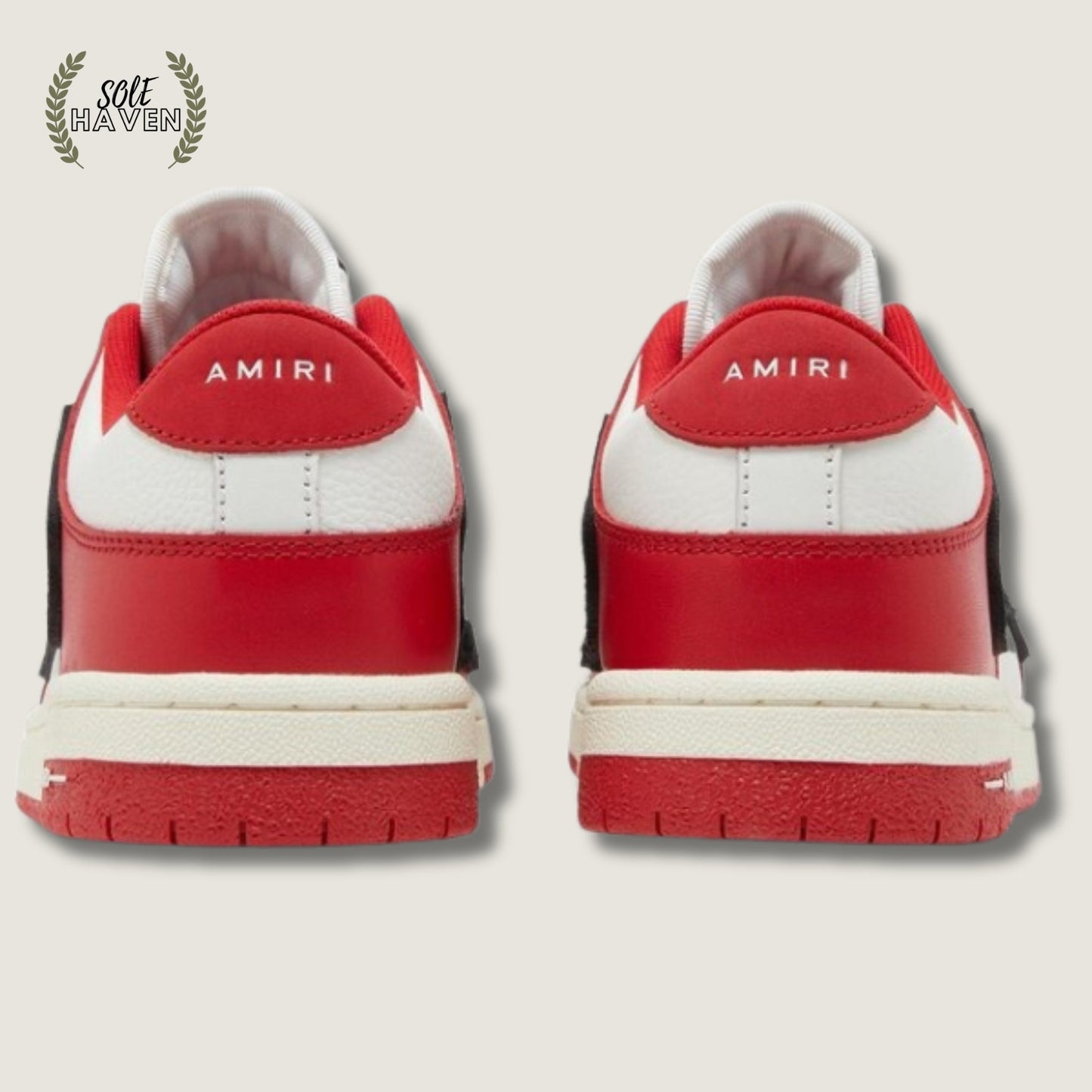 Amiri Skel Top Low 'Red' - Sole HavenShoesAmiri