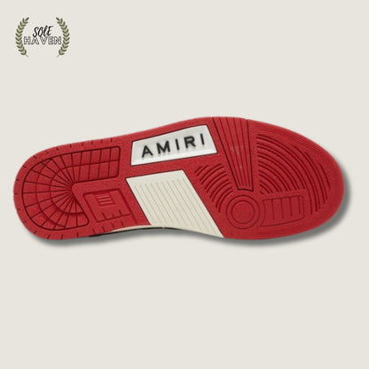 Amiri Skel Top Low 'Red' - Sole HavenShoesAmiri