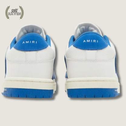 Amiri Skel Top Low 'White Blue' - Sole HavenShoesAmiri