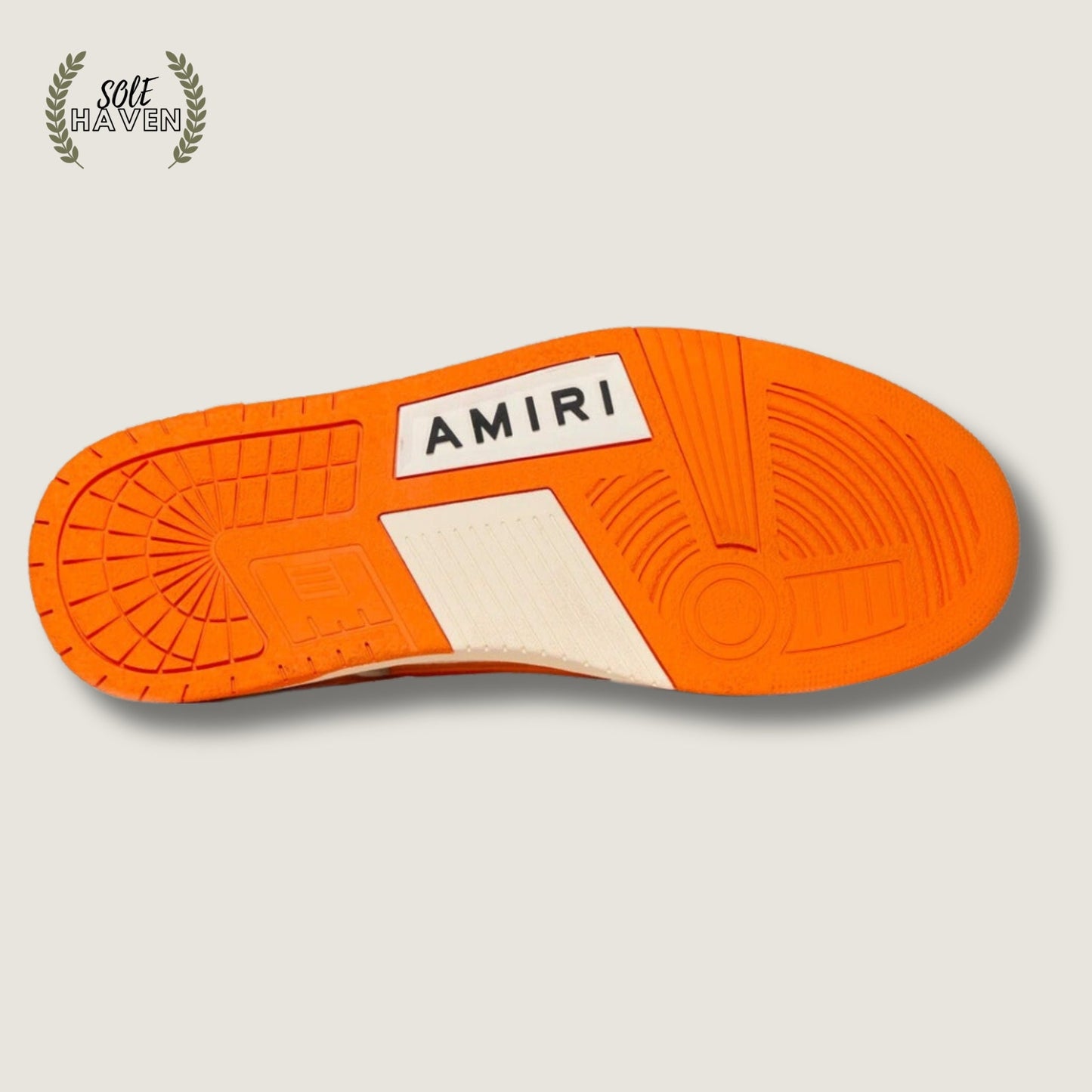 Amiri Skel Top Low 'White Orange' - Sole HavenShoesAmiri