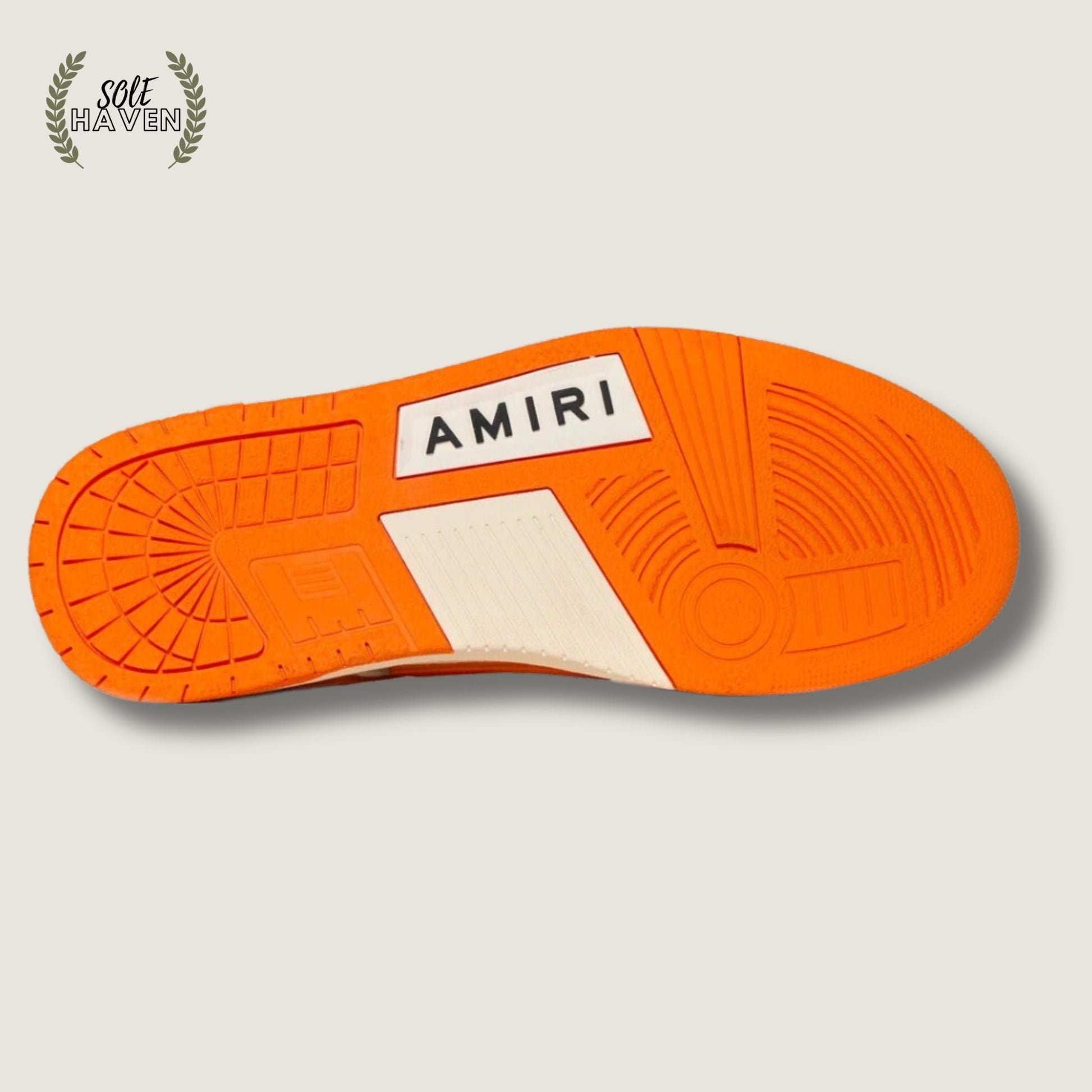 Amiri Skel Top Low 'White Orange' - Sole HavenShoesAmiri