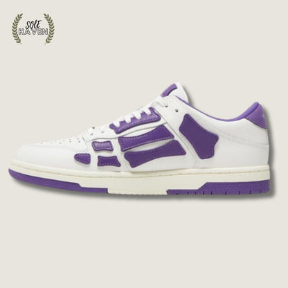 Amiri Skel Top Low 'White Purple' - Sole HavenShoesAmiri