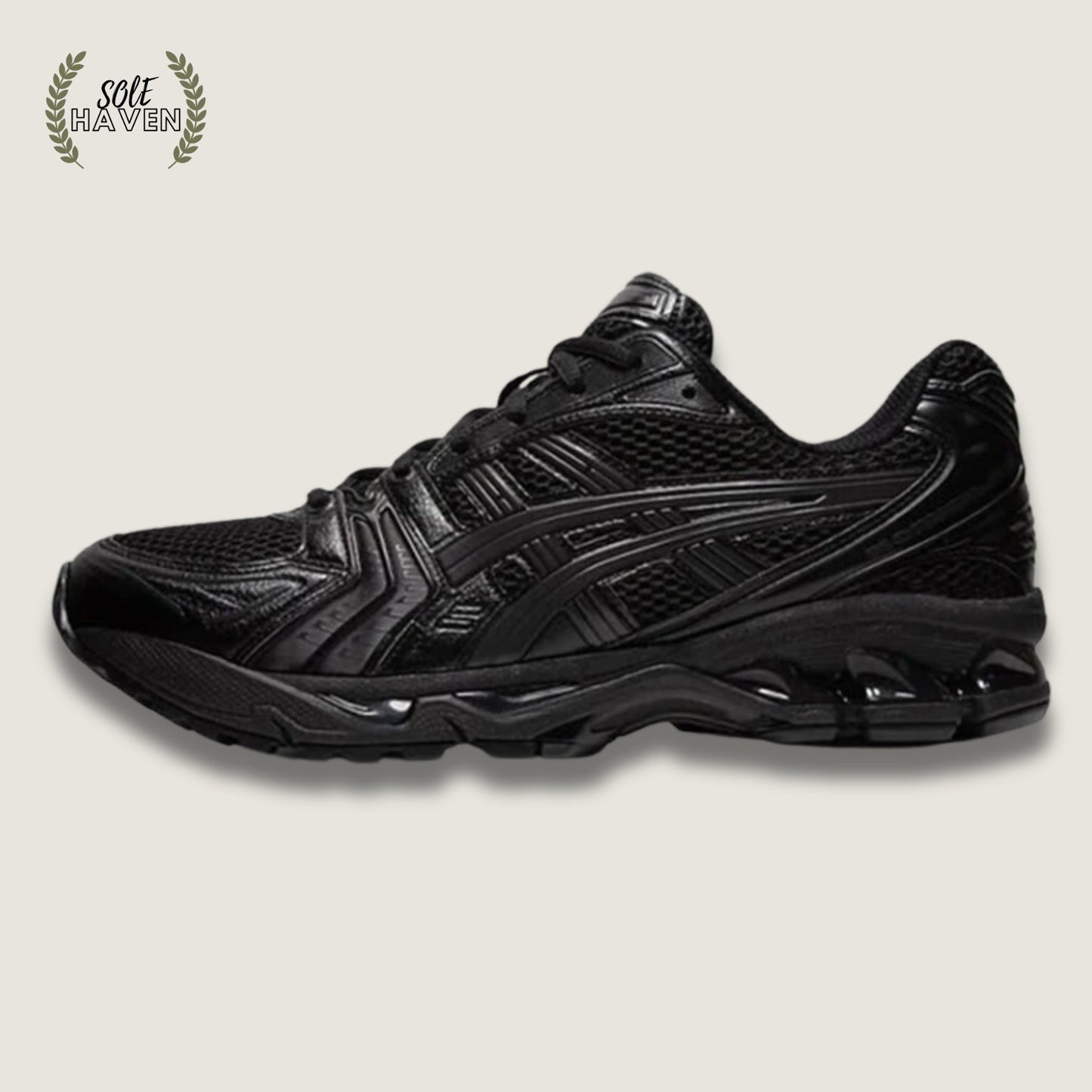 Asics Gel Kayano 14 'Triple Black' - Sole HavenShoesAsics