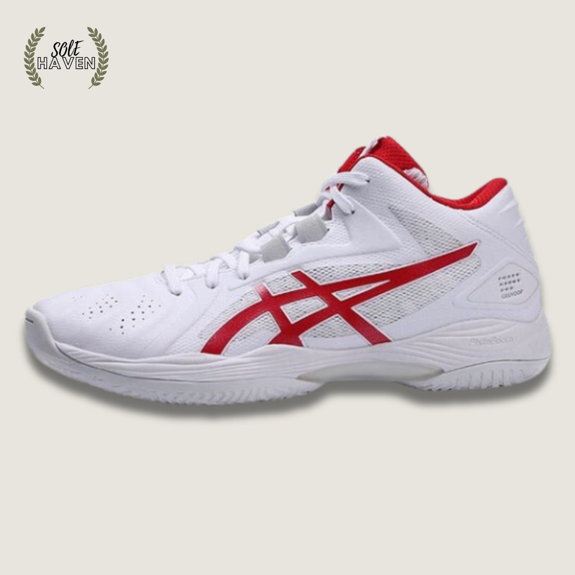 Asics Gelhoop V13 'White Red' - Sole HavenShoesAsics