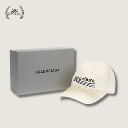 BA Canvas Baseball Hat - Sole HavenHatBalenciaga