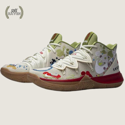 Bandulu x Kyrie 5 'Embroidered Splatters' - Sole HavenShoesNike