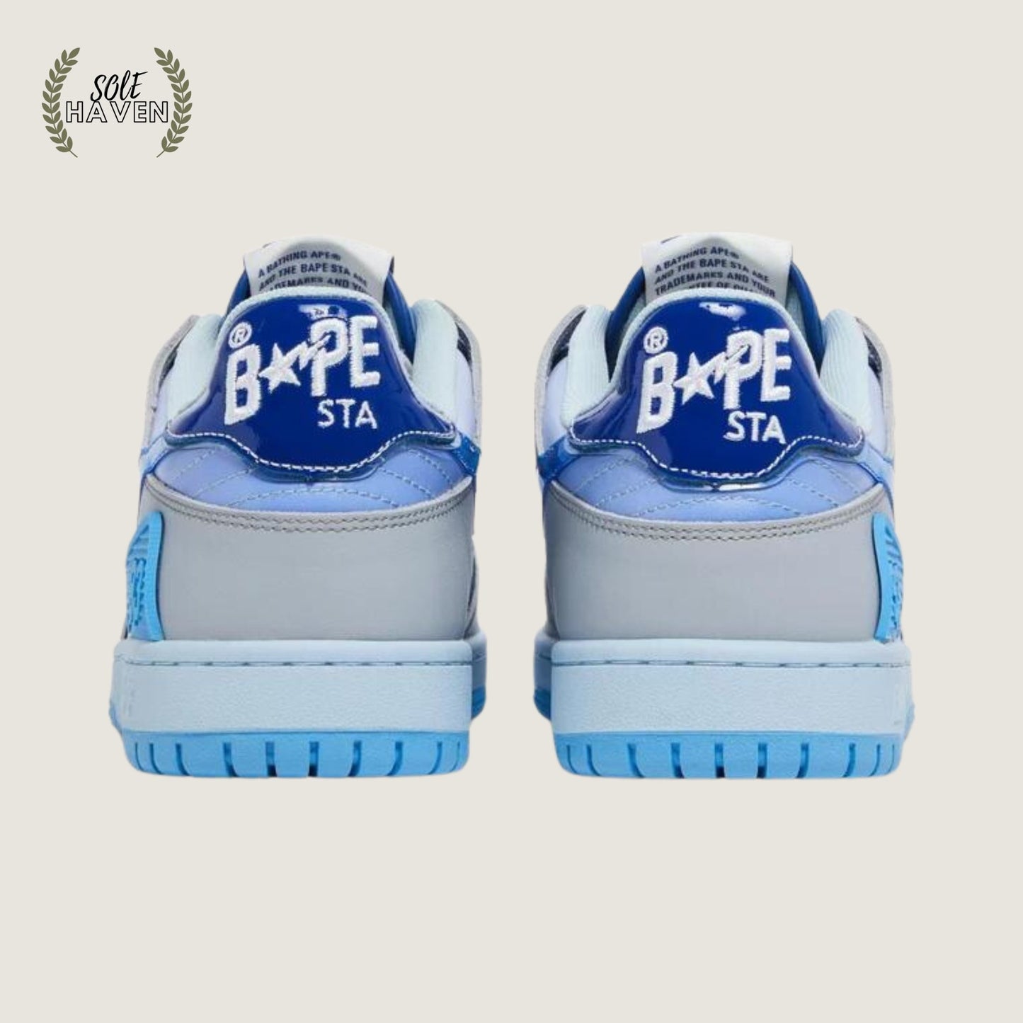 Bape SK8 Stan 'Blue White' - Sole HavenShoesBape