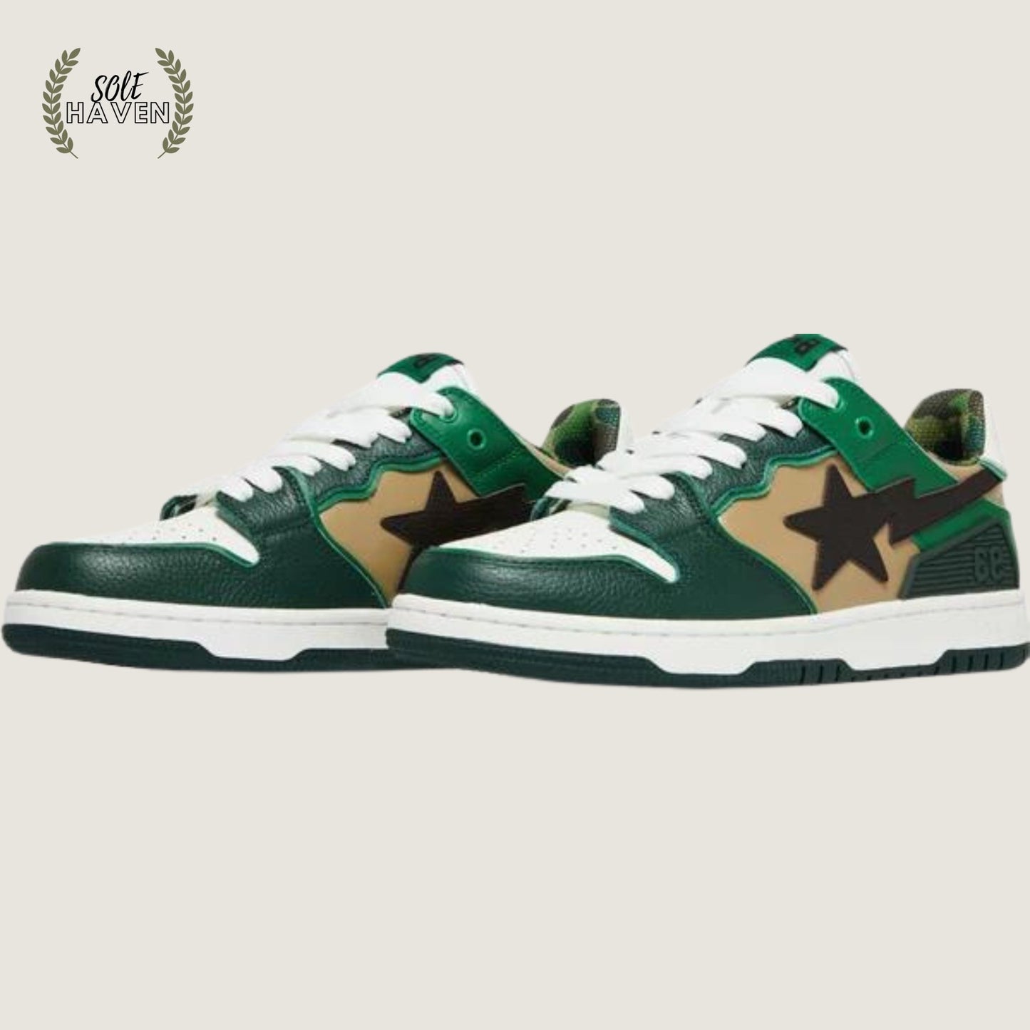 Bape Sk8sta #2 'ABC Camo - Green' - Sole HavenShoesBape