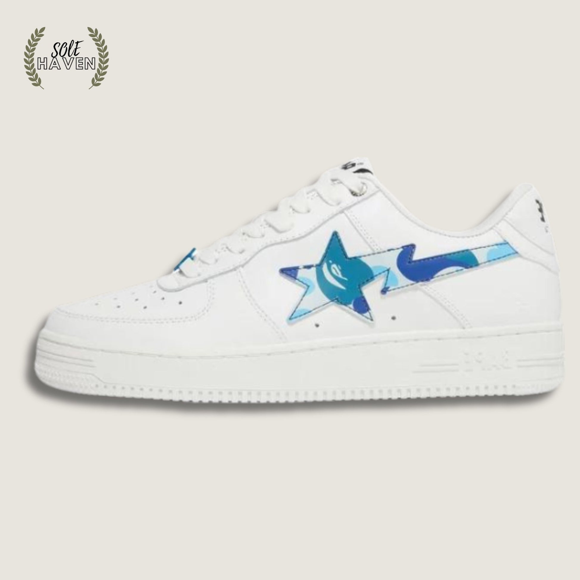 Bapesta 'ABC Camo - Blue' 2022 - Sole HavenShoesBape