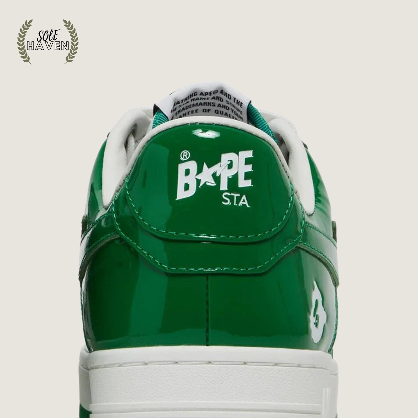 Bapesta 'Green' 2022 - Sole HavenShoesBape