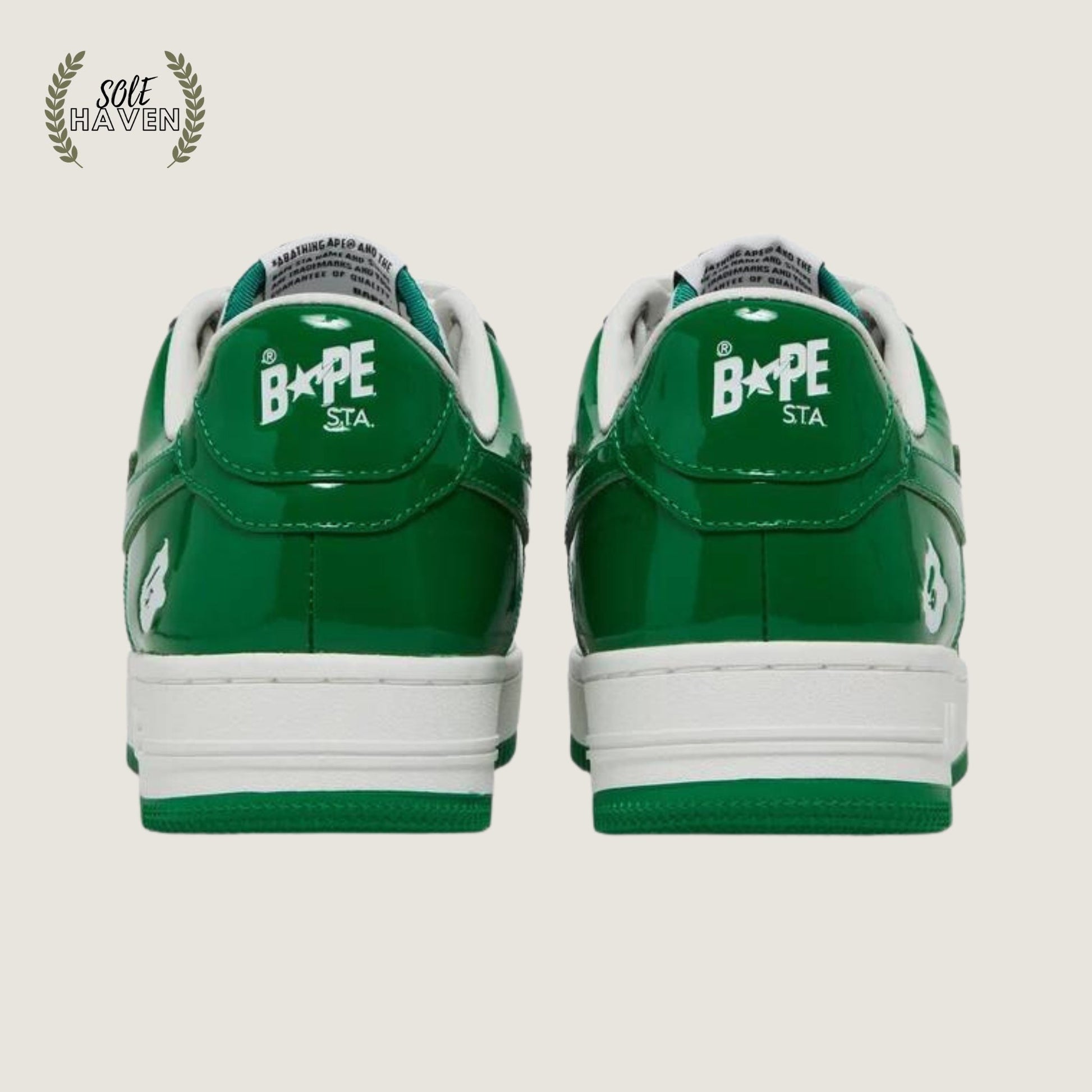 Bapesta 'Green' 2022 - Sole HavenShoesBape