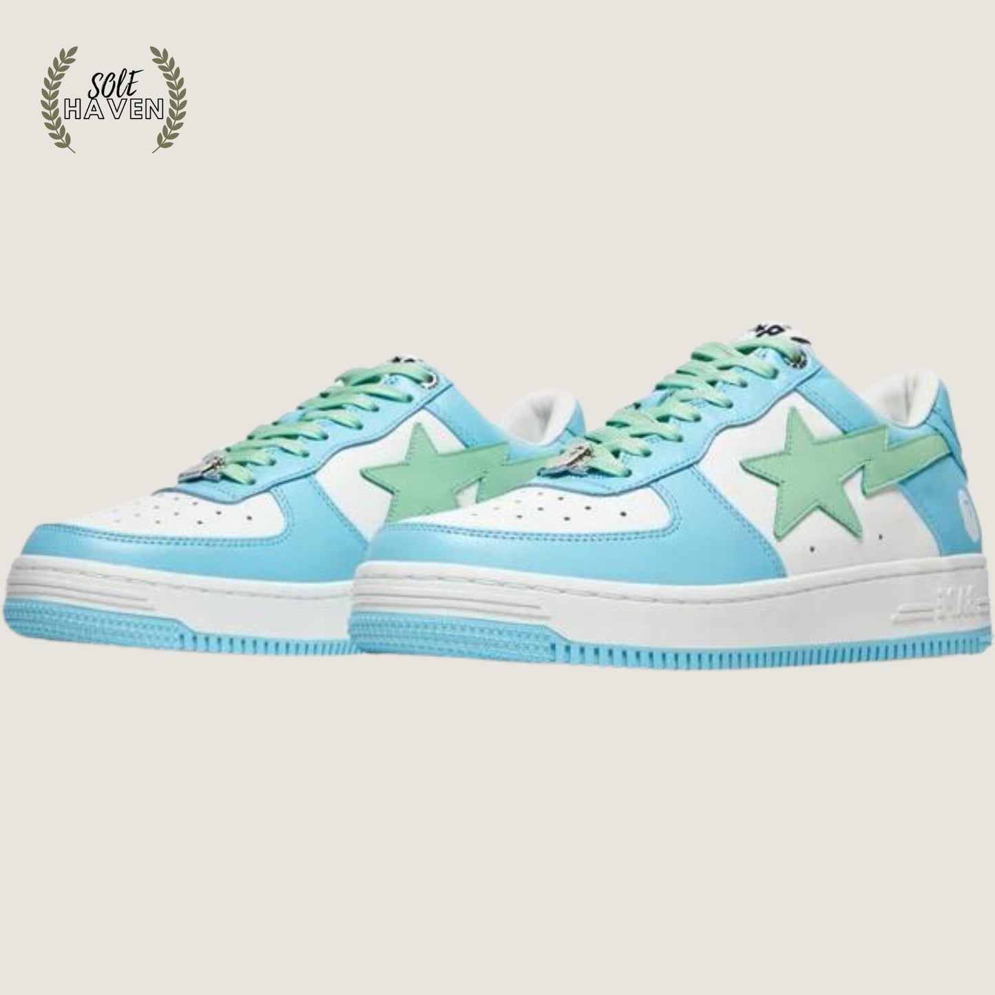 BapeSta Pastel Blue - Sole HavenShoesBape