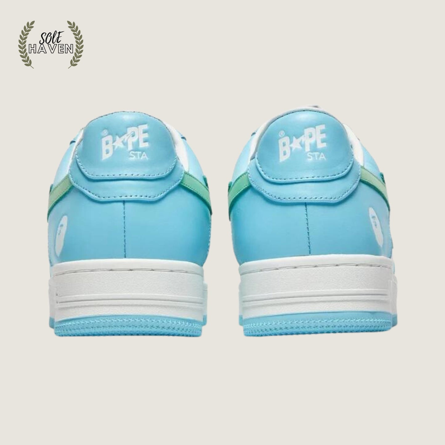 BapeSta Pastel Blue - Sole HavenShoesBape