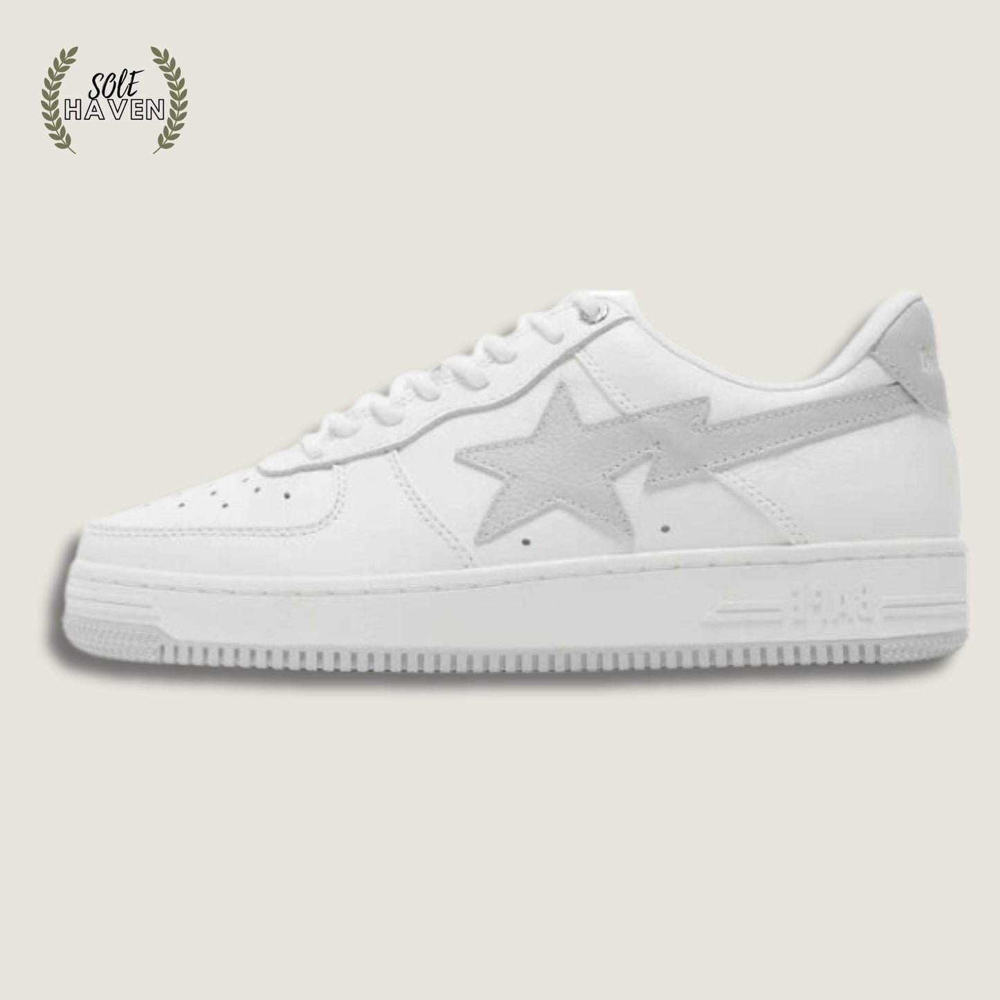 Bapesta X JJJJound 'White' - Sole HavenShoesBape